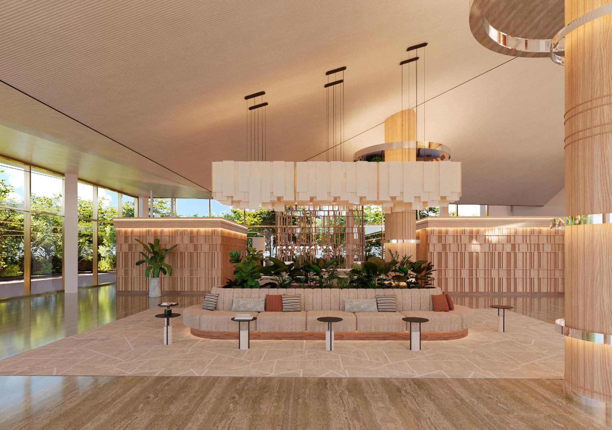 هيبوتلز بلايا دو بالما بالاس آند سبا بلايا ذي بالما المظهر الخارجي الصورة The interior of the new terminal