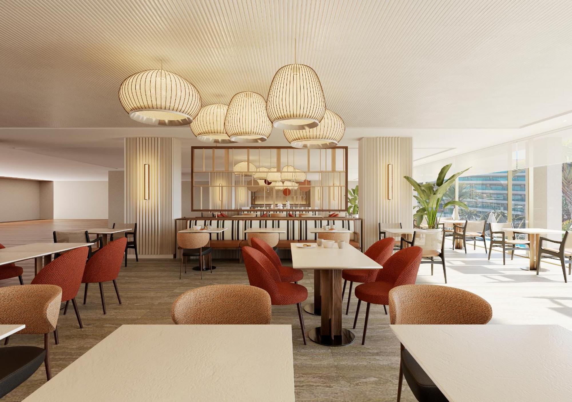 هيبوتلز بلايا دو بالما بالاس آند سبا بلايا ذي بالما المظهر الخارجي الصورة The interior of the lounge