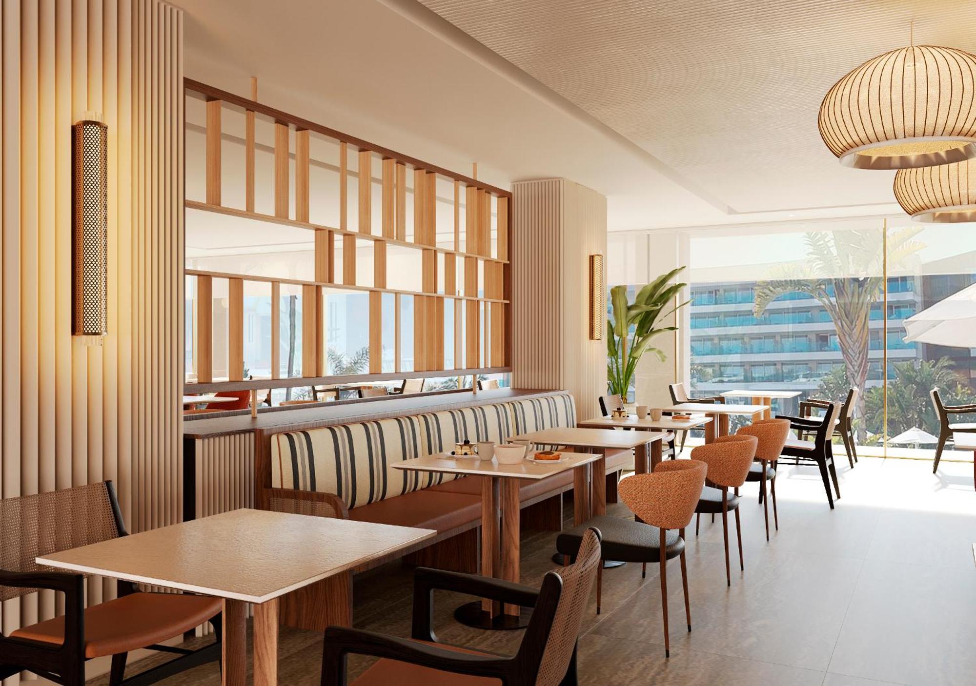 هيبوتلز بلايا دو بالما بالاس آند سبا بلايا ذي بالما المظهر الخارجي الصورة The interior of the lounge