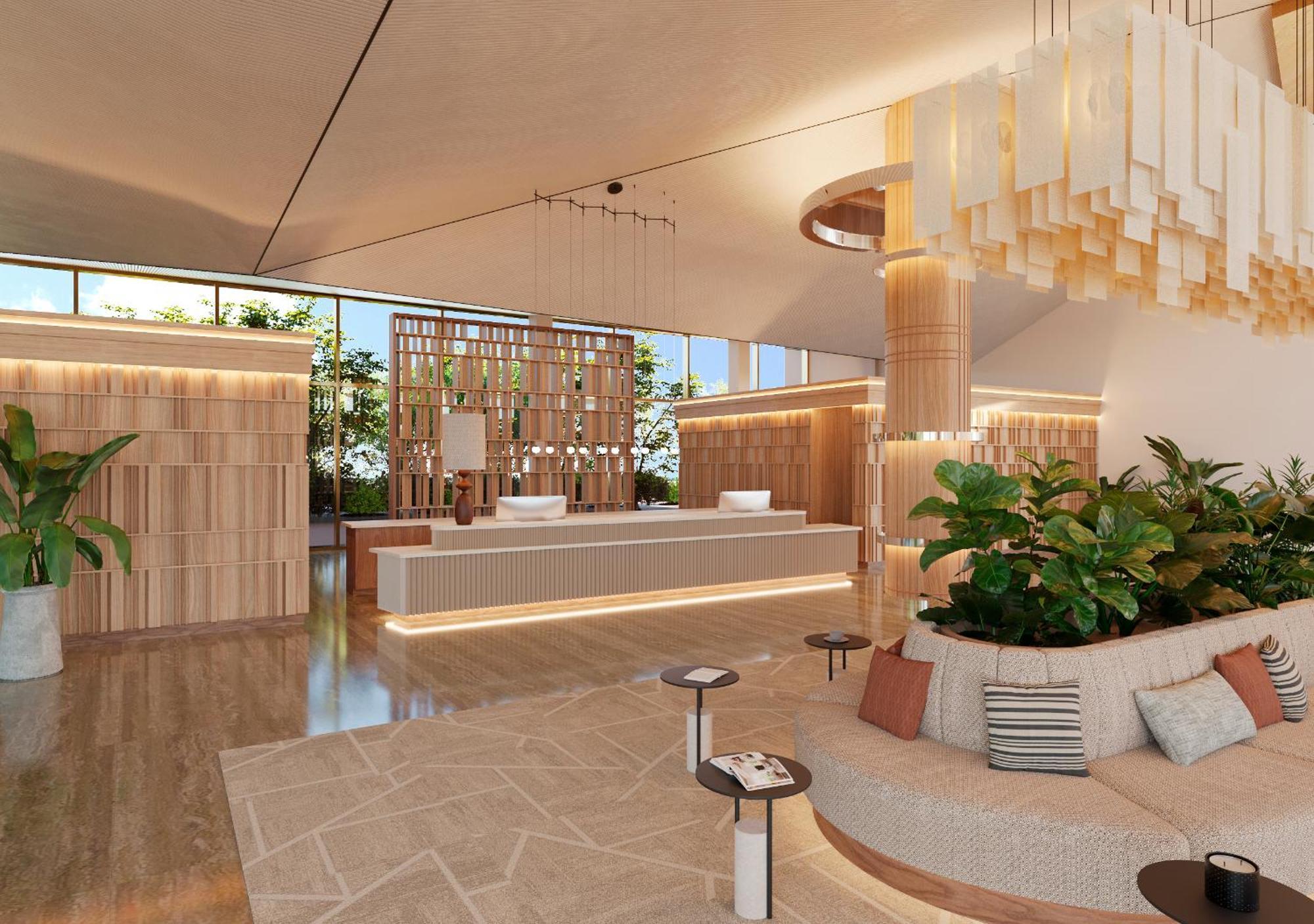 هيبوتلز بلايا دو بالما بالاس آند سبا بلايا ذي بالما المظهر الخارجي الصورة The lobby of the new terminal